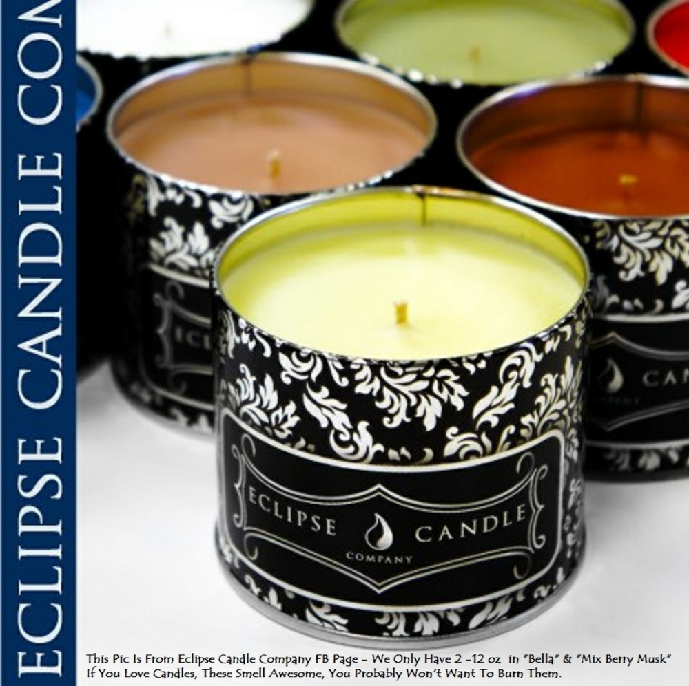 1- Eclipse Candle - Mix Berry Musk